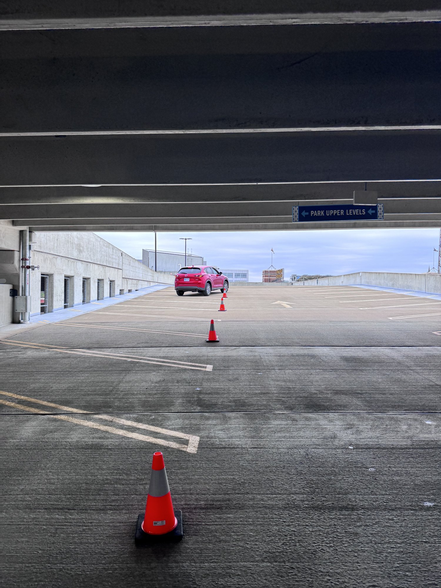 Parking-garage course